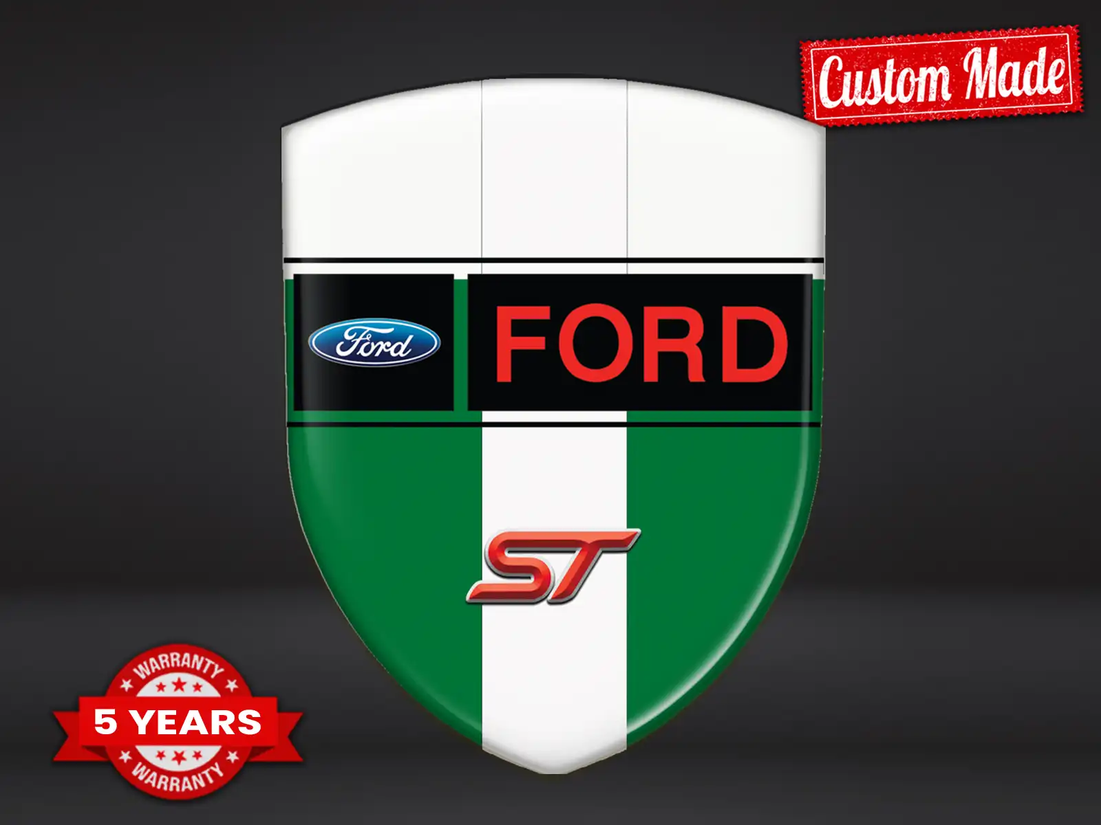 Ford Emblèmes Capot Qualité Pro Personnalisables